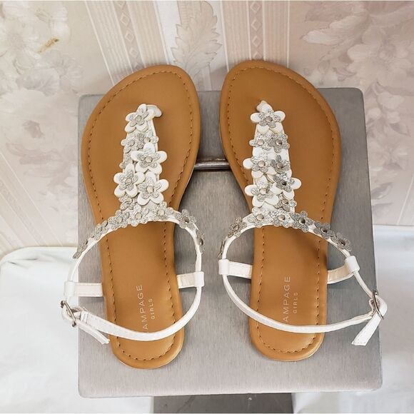 Rampage Girls Flower Sandals - Picture 4 of 6